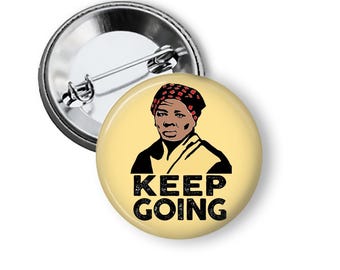 Harriet Tubman Black History Month Pins Supporting BLM 1619 Project B343