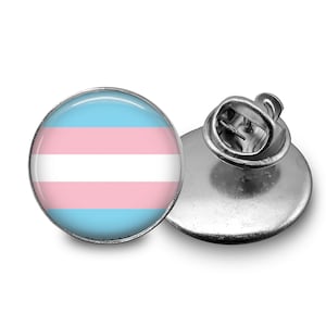 Transgender Flag Lapel Pin Small LGBTQ Trans Flag Pins