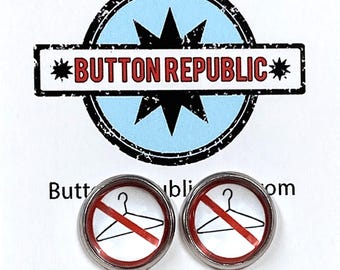 Save Roe Stainless Steel Stud Earrings: Reproductive Rights Jewelry