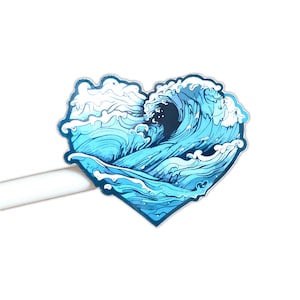 Ocean Sticker - Beach Stickers Beachy Gift  laptop stickers | waterbottle stickers | phone Sticker S173