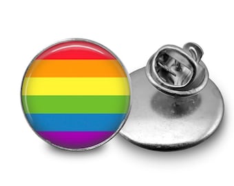 Gay Pride Flag LGBTQ Gift Lapel Pin