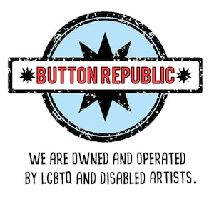 Invisible Disability Pin: Mental Health Awareness, Spoonie Support Button and Fridge Magnet B473 image 4