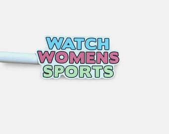 Watch Women's Sports Sticker:Sports Stickers For Laptop, Water Bottle Phone S225
