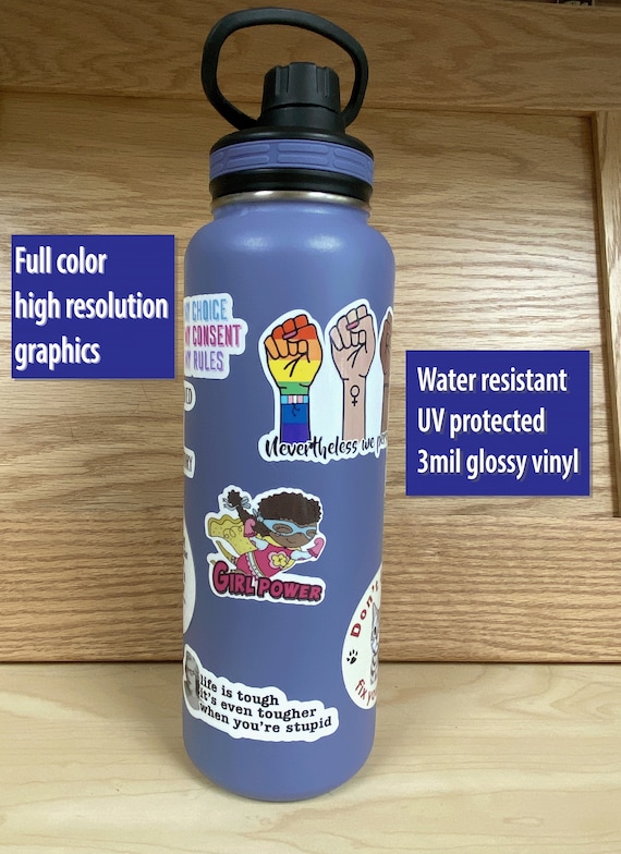 I Voted Sticker: Water Resistant GOTV Decal For Laptops Bottles Phones S242