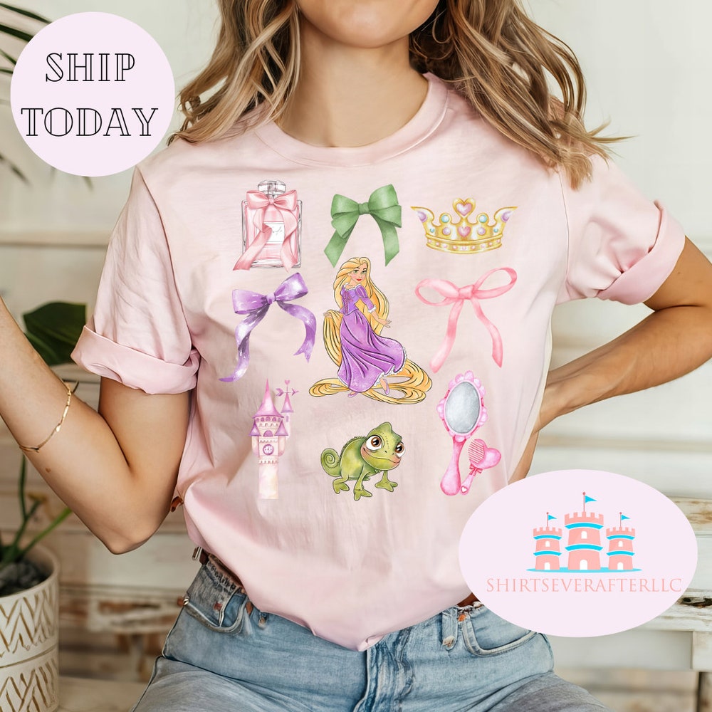 Matching Shirt Disney Tangled Shirt, Disney Rapunzel Shirt, Tangled Shirt, Rapunzel Shirt, Chasing Dreams Shirt, Pascal Shirt, Tangled Princess Shirt, Rapunzel Shirt Unisex Style Prowallart