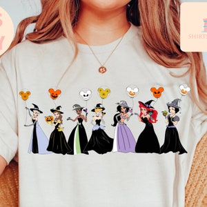 Disney Princess Halloween Shirts, Disneyland Princess Shirts, Disney Princess Shirt, Disney Halloween Balloon Shirts, Halloween Princess