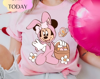 Disney Easter Shirts, Mickey And Friends Easter Shirt, Disney Easter Bunny Shirt, Disneyworld Easter Vacation Shirt  Easter Family Shirt