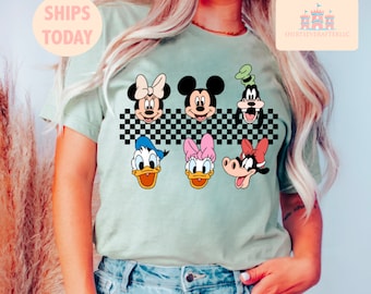 Women's Mickey mouse clubhouse shirt, Family Disney shirt, Matching minnie shirt, Mickey Mouse shirt, donald shirt, pluto shirt, daisy shirt