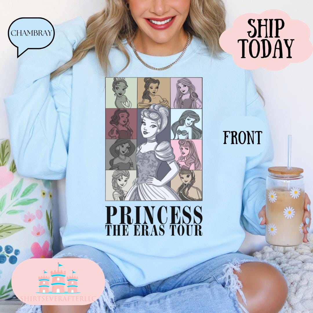 Felpa Comfort Color® Disney, felpa Magica, felpa Cenerentola