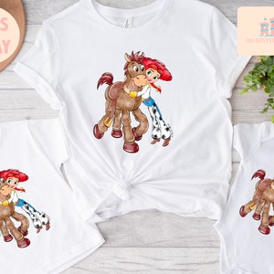 Toy Story Shirts, Toy Story Land Shirt, Jessie and bullseye Shirt, Disneyland Shirts, Disney World Shirt, Disney Shirts, Disney Family Shirt