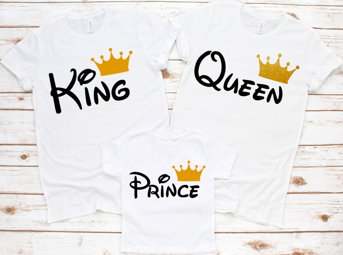 King Shirt Queen Shirt Princess Shirt Prince Shirt King Etsy