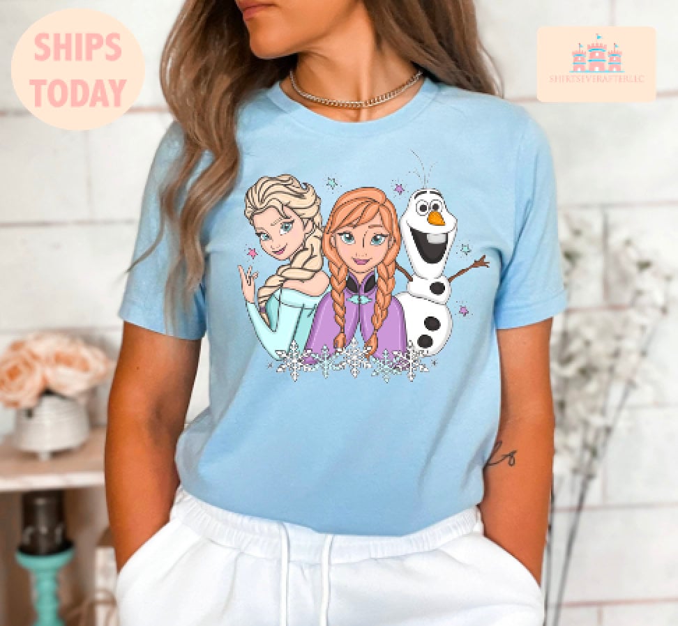 Womens Frozen Shirt - Etsy