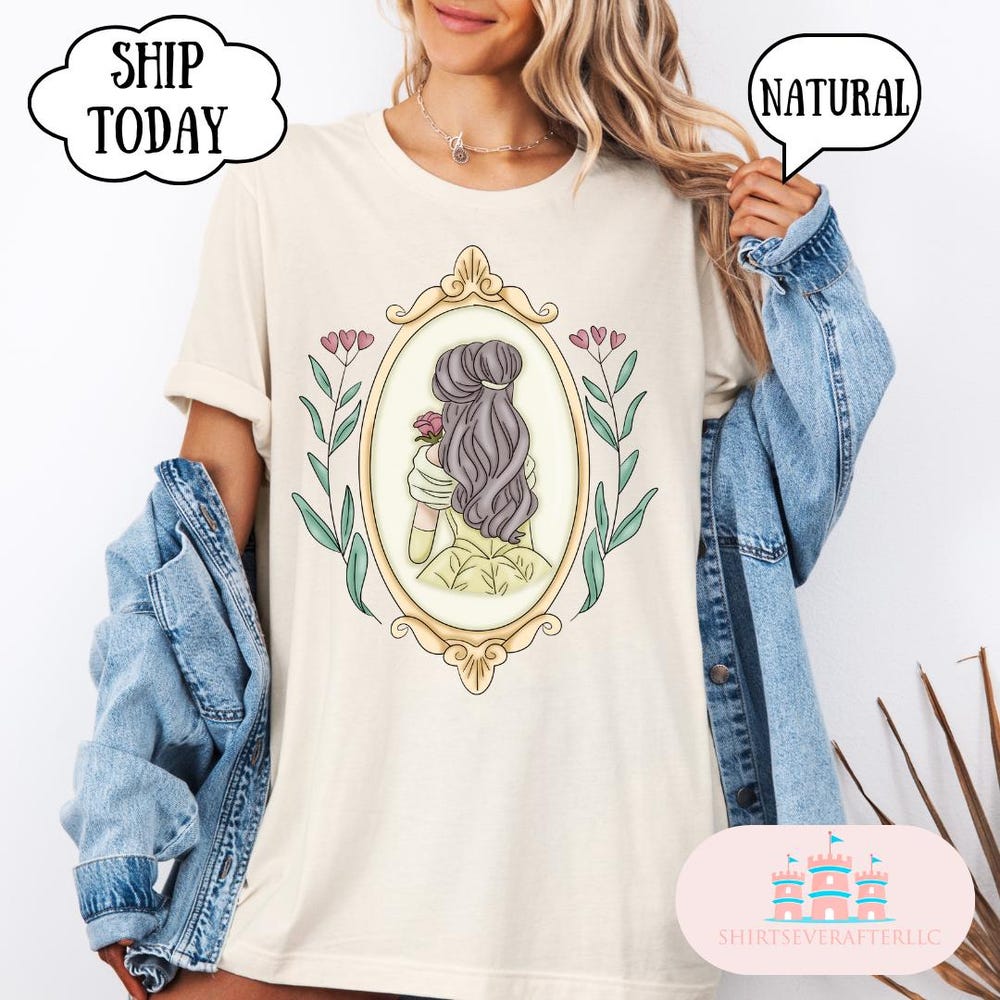 Belle21, Kids Shirt, Belle Shirt, Princess And Beast Coquette Shirt, Family Shirt, Magical Shirt, Mk Shirt,Princess Shirt, Group Shirt Onlytee