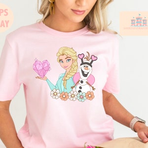 Women&#39;s princess Elsa shirt, Frozen Elsa women&#39;s shirt, frozen top, disney princess Elsa shirt, frozen magic kingdom shirt