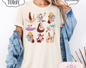 Disney Pocahontas Shirt, Meeko Afternoon Dreaming Shirt, WDW Disneyland Vacation 2025 Shirt, Magic Kingdom Shirt, Disney Trip Princess Shirt