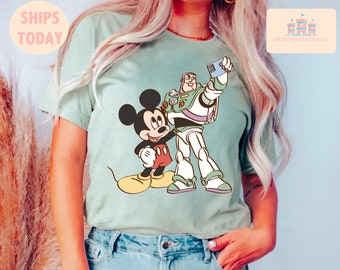 Camisas de Toy Story, camisa de Toy Story Land, camisa de Jessie y diana, camisas de Disneyland, camisa de Disney World, camisas de Disney, camisa de la familia Disney