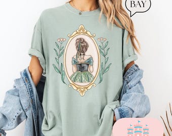 Camisa Comfort Color®, Camisas Frozen, Camisas con lazo de la princesa Elsa, Viaje de chicas de Disney, Camisas de Disney World, Camisa de Disneyland, Camisa de la princesa Anna