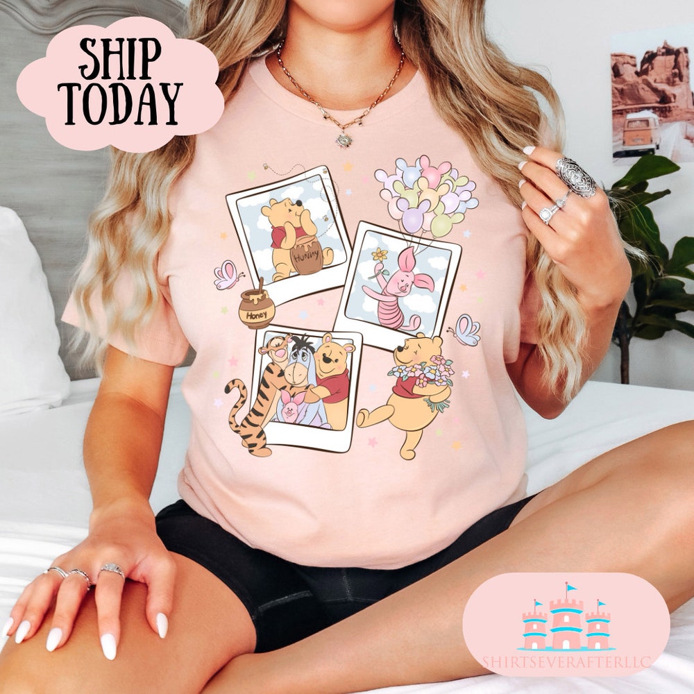 Bear And Friends Shirt, Pig Shirt, Park Shirt, Adult Shirt, Kids Shirt, Mk Shirt, Vacation Shirt, Magical Shirt,Bear Shirt, Tiger Shirt Trendverse