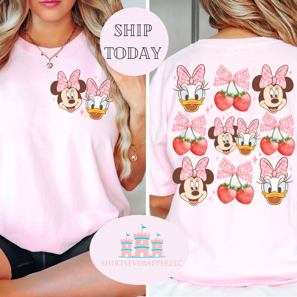 Disney Minnie Daisy coquette Shirt, Girls Just Wanna Have Sun, Disney Besties Shirt, bows Shirt, Disney Summer Shirt