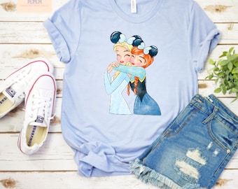 Women's princess Elsa shirt, Frozen Elsa women's shirt, frozen top, disney princess Elsa shirt, frozen magic kingdom shirt