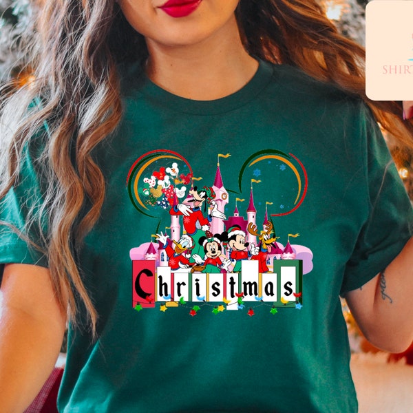 Mickey And Friend Christmas Shirt,Disney crew Christmas Shirt,Disney Christmas Shirt,Disney Trip Shirt,Disney Family Christmas Shirt