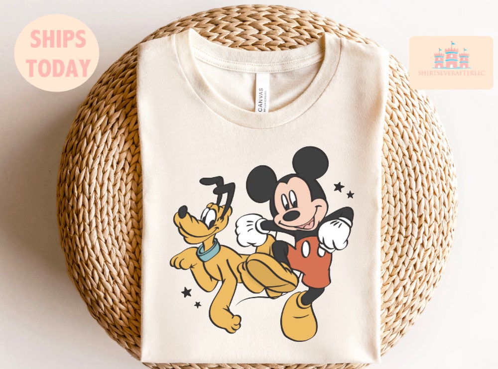 Magic Kingdom Shirt Mouse And Friend T-Shirt, Mouse Shirts, Vacation Shirt, Park Shirts, Mouse Family Shirts, Park Trip Shirt, Kid Shirt, Matching Shirt, Mouse Mickey Pluto Shirt Unisex Style Globaltrendy