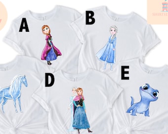 T-shirt Disney Princess Elsa, chemise Frozen Elsa Anna, haut Frozen, chemise Disney Princess Elsa, chemise Frozen Magic Kingdom, chemise Disney Trip