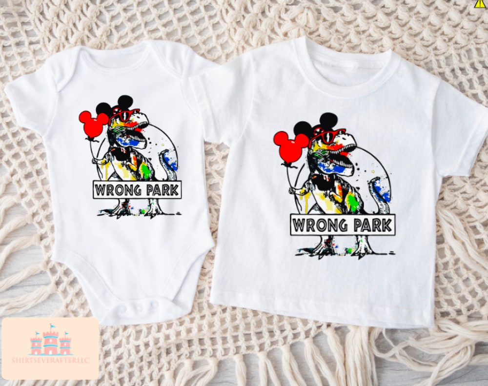 Vacation Shirt, Travel Shirt, Magical Shirt, Vacay Mode Shirt, Road Trip Shirt, Matching Shirts,Wrong Park Shirt, Mouse Dinosaur Shirt Livingtee