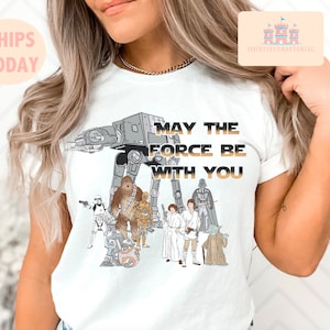 Star Wars Disney Shirt,Vintage Star Wars Shirt,Star Wars Logo Shirt,Darth Vader,Baby Yoda,Star Wars Gift,Matching Disney Tshirt,holiday gift