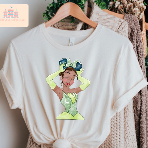 Tiana Shirt, Princess Shirt, Princess Outfit, Princess Birthday, Princess Tiana , Princess Tees, Birthday Girl, Birthday Outfit