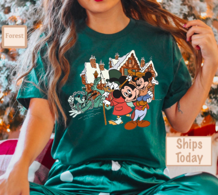 Vintage Mickey And Friend Christmas Shirt,Disney Ears Christmas Shirt,Disney Christmas Shirt,Disney Trip Shirt,Disney Family Christmas Shirt