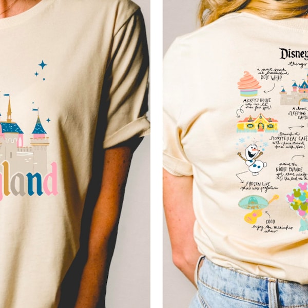 Retro Mickey And Friends Disneyland Est 1955 T-shirt, Disneyland Shirt, 2023 Family Vacation Shirt, Magic Kingdom, Minnie Donald Pluto Shirt