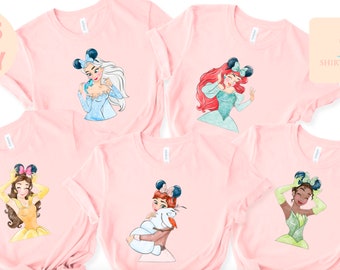 Aurora4, Disney Princess Belle, Tiana, Elsa, Anna, Jasmine, Ariel, Aurora, Rapunzel, Snow white, Merida, Cinderella, Mulan