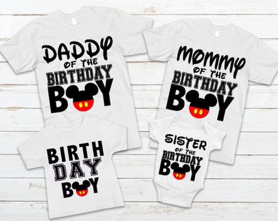 Mickey Mouse Birthday Boy Shirt Mickey 