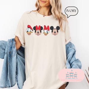 Comfort Color® Disney-Charaktere-Shirt, passende Disney-Familien-Shirts, Gruppe Disney-T-Shirts, kundenspezifische Disney-T-Shirts, Micky Maus, Minnie-Maus
