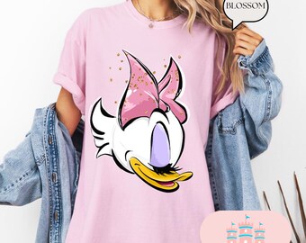 Comfort Color® Daisy Duck Shirt, Daisy Duck Trip Shirt, Daisy Shirt, Disney Girl Trip Shirt, Disney Vacation Shirt