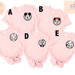 Retro Disney Pocket Size Print Shirts, Mickey Checkered Shirt, Family Shirts, Minnie Mouse Pocket Tees, Gift Disneyland Tee, Disneyworld Tee