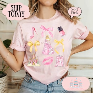 Aurora15, camiseta de Aurora, camiseta de La Bella Durmiente. Camiseta de Aurora de Disney. Camiseta de princesa, camiseta de La Bella Durmiente, camiseta de La Bella Durmiente.