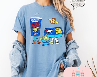 Comfort Color®  Disney Toy Story Land To Infinity and Beyond Shirt, Toy Story Characters Shirt, Disneyland Trip Shirt, Toy Story Shirt