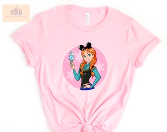 Women's princess Elsa shirt, Frozen Elsa women's shirt, frozen top, disney princess Elsa shirt, frozen magic kingdom shirt