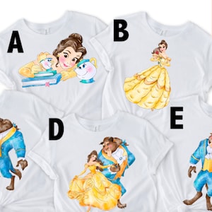 women's beauty and the beast shirt, women's beauty and the beast belle tank top, Disney princess top, princess belle shirt
