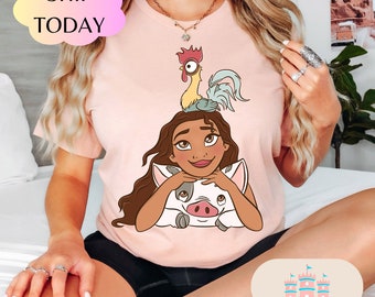 Prinses shirt, Park shirt, Oceaan prinses verjaardag shirt, muis en vrienden, prinses muis hoofd shirt, themapark shirt