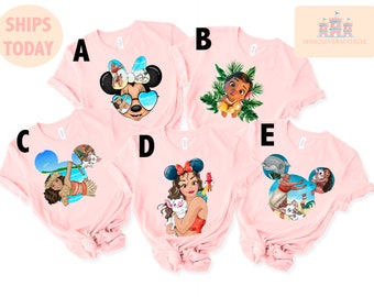 Prinses shirt, park shirt, oceaan prinses verjaardag shirt, muis en vrienden, prinses muis hoofd shirt, pretpark shirt