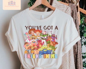 Camisas de Toy Story, camisa de Toy Story Land, camisa de Jessie y bullseye, camisas de Disneyland, camisa de Disney World, camisas de Disney, camisa de la familia de Disney