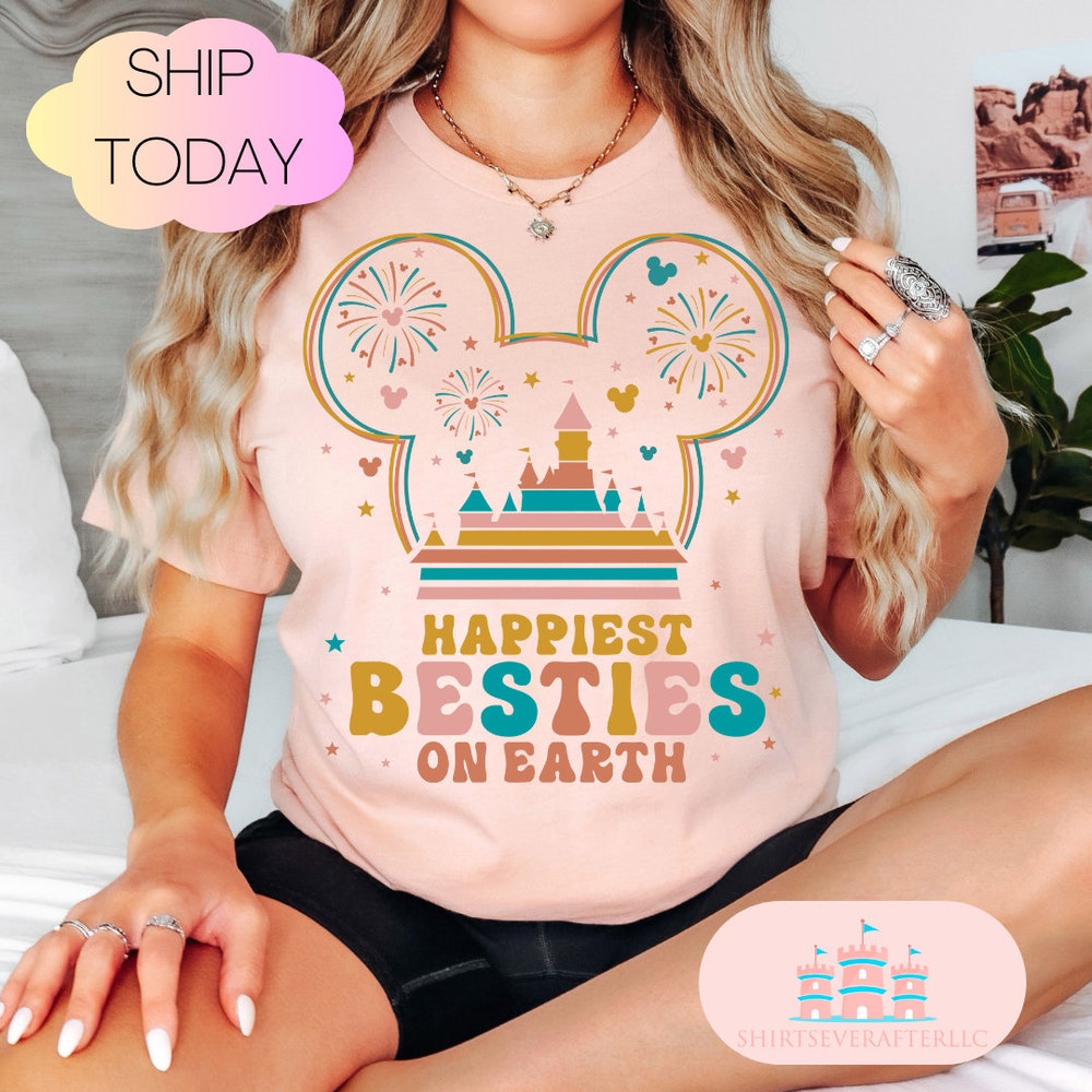 Besties Shirt, Girls Trip Shirt, Theme Park Shirt , Mouse Shirt Trip, Matching Wdw Family Shirts, Mouse Shirt, Duck Shirt, Vintage Shirt, Trendy Fashion