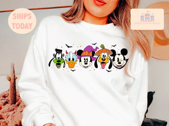 Vintage Walt Disney World Halloween Shirts, Mickey and