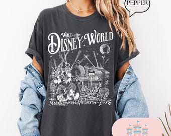 Comfort Colors® vintage Disneyworld-shirt, retro shirt Disneyland Parks, shirt Magic Kingdom, shirt Disneyworld, shirts Disney Family