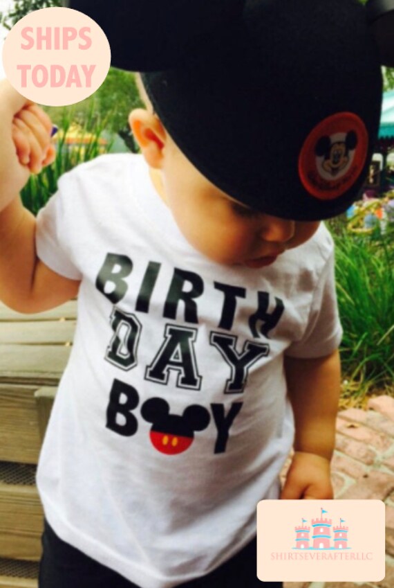 Mickey Mouse Birthday Boy Shirt Mickey 