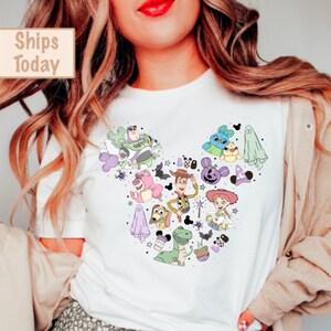 Vintage Toy Story Characters Halloween shirt, Vintage Disney Toy Story Halloween, Vintage Halloween, Toy Story Family Halloween, Disney trip