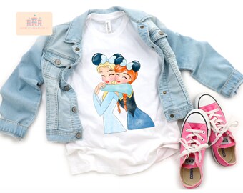 Bevroren Anna Meisjes Verjaardagsshirt, Bevroren Verjaardagsshirt, Anna Verjaardagsshirt, Bevroren Geïnspireerd Shirt, Bevroren Disney-shirt